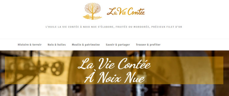 Site Web La Vie Contée