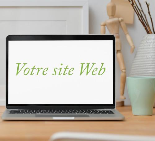 Visuel illustrant la mise en ligne d'un site Web